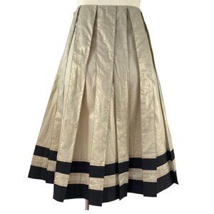 Erotokritos Designer box pleated skirt